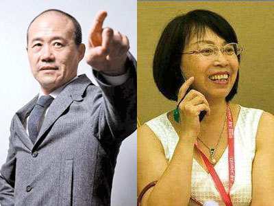 萬科董事長王石+王江穗