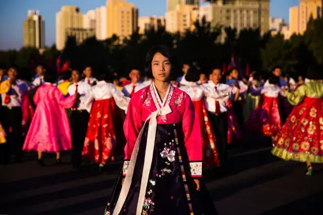 攝影師鏡頭下的朝鮮美女